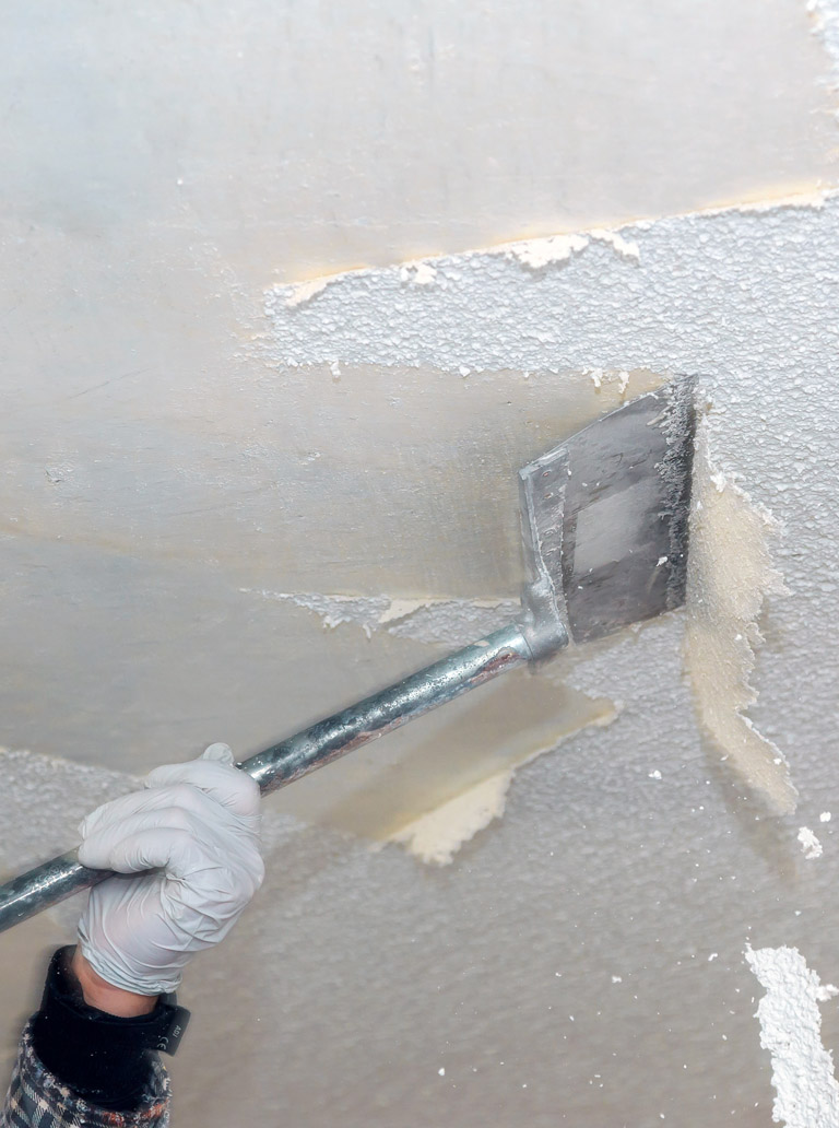Popcorn Ceiling Removal